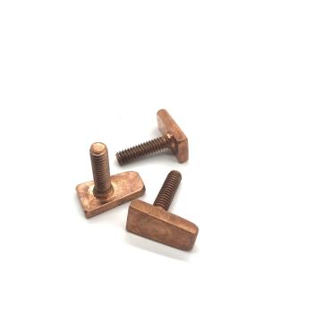 Quality H68 Copper Eccentric Adjustment Screw A4-80 Hardness Passivated for sale