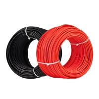 China TUV Certificate  Xlpo Insulation Pv Solar Cable 1000V  Power Pvc Sheath Dc Pv Cable factory