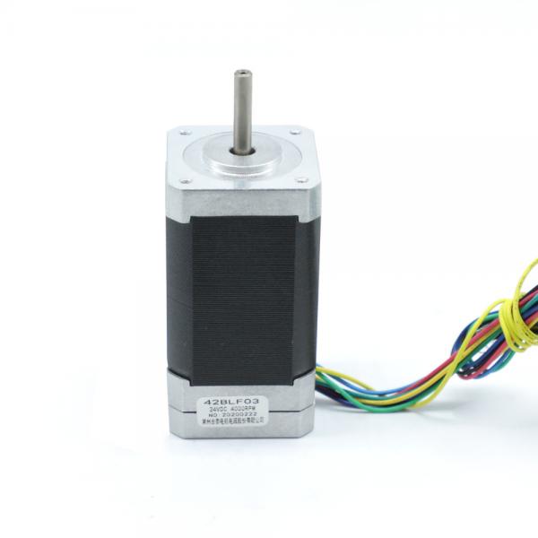 Quality Miniature Brushless Dc Motor 42mm 24v Dc 4000 Rpm 3 Phase 78W 0.063nm 42BLF03 for sale