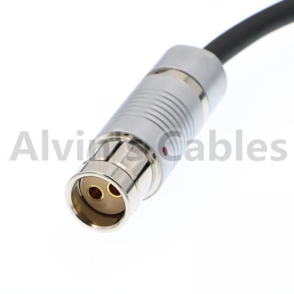 Quality Custom Length Arri Power Cable Fischer 2 Pin Female Plug To Original XLR 3 pin for sale