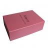 China High Quality Custom Printed Pink Color Rigid Cardboard Magnetic Foldable Paper Gift Box factory