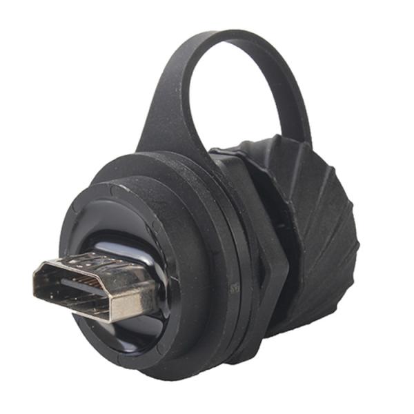 Quality Industrial Grade Female To Female Waterproof HDMI Adapter Coupler for sale