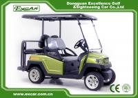 China Green EXCAR Electric Golf Car 3 Or 4 Seater 48V ADC Motor CE Approved factory