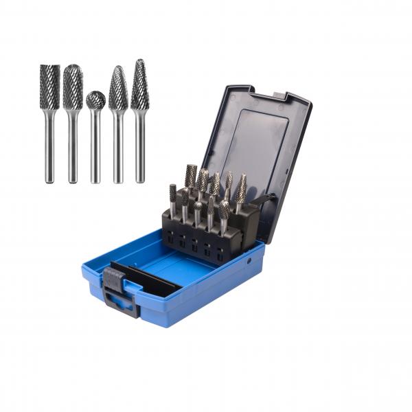 Quality CARBIDE BURRS SETS/KITS END CUT CLYDRICAL DOUBLE CUT ROTARY FILE ROUND TREE GRINDING BURR for sale