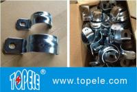 China IMC Conduit And Fittings,Zinc Plated Steel One Hole EMT / IMC Conduit Straps/UL listed galvanized steel Rigid one hole s factory