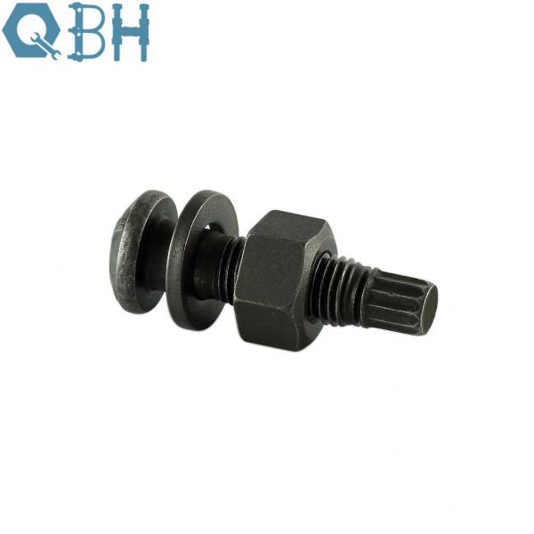 Quality JIS 1186 ZP BLACK YZP High Strength Bolts With Nuts And Waser for sale