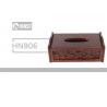 China Solid Wooden Hard Sided Gift Boxes Packing Paper Towel Recyclable factory
