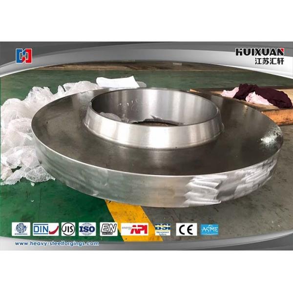 Quality A105 16Mn Stainless Steel Forged Flanges High Precision Heat Treatment for sale