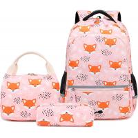 China Soekidy Backpacks For Girls Backpack For School Fox Unicorn Backpack Kids Backpack Set, Preschool Bookbag for sale
