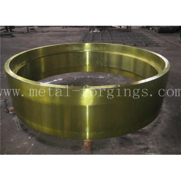 Quality C50 AISI1050 Carbon Steel Forged Ring Hot Rolled Cylinder Forged Disc / Pipe for sale