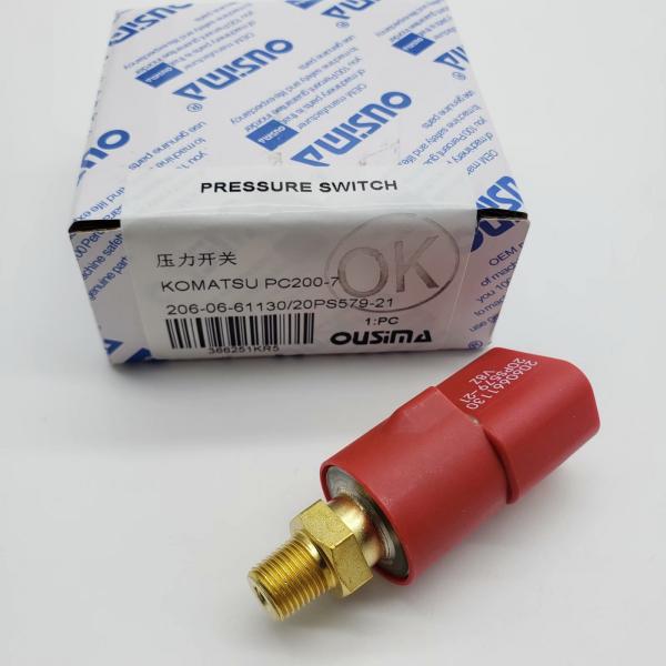 Quality OUSIMA Pressure Sensor 206-06-61130 20PS579-21 Pressure Switch for Komatsu for sale