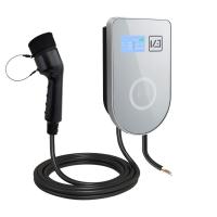 Quality IP54 22kw Wall Mounted Electric Car Charger For Tesla Audi for sale