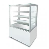 Quality Glass Door Vertical Marble Cake Display Freezer for sale