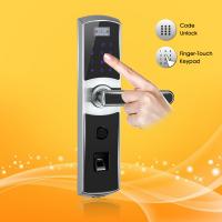 China Electric Intelligent Password and Biometric Fingerprint Door Lock with Remote Control Function factory