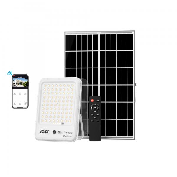 Quality Solar Powered CCTV Solar Flood Lights Outdoor Security Lighting for sale