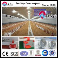 China OEM Standard Poultry House Steel Structure With Sliding Windows factory