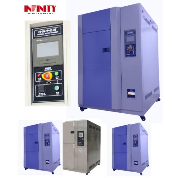 Quality SUS304 Stainless Steel Thermal Shock Test Chamber for Fast Temperature Recovery and Safety Protection for sale