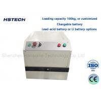 China Lead-Acid Battery Or Li Battery Options Chargable Battery Loading Capacity 100kg AGV Transport Car factory