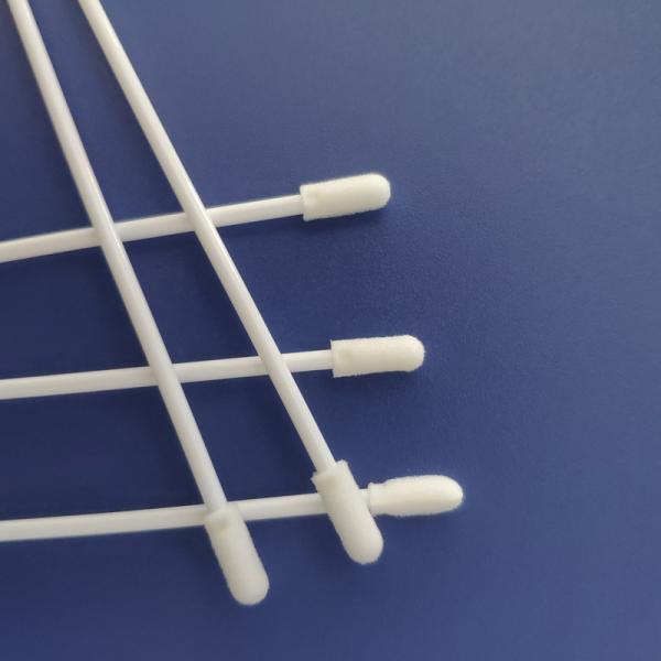 Quality Foam Head PS Stick 126mm Foam Tip Medical Cotton Buds for sale