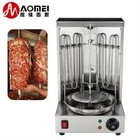China Automatic Grade Automatic Electric Vertical Rotisserie Shawarma Making Machine factory