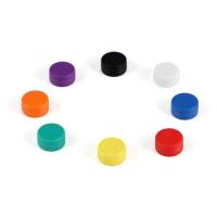 China Whiteboard Magnetic Button Colorful Round Magnetic Button Fridge Magnets factory