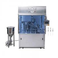 Buy cheap PLC Syringe Filling Machine 550kg Liquid 220V/50Hz Stainless Steel from wholesalers