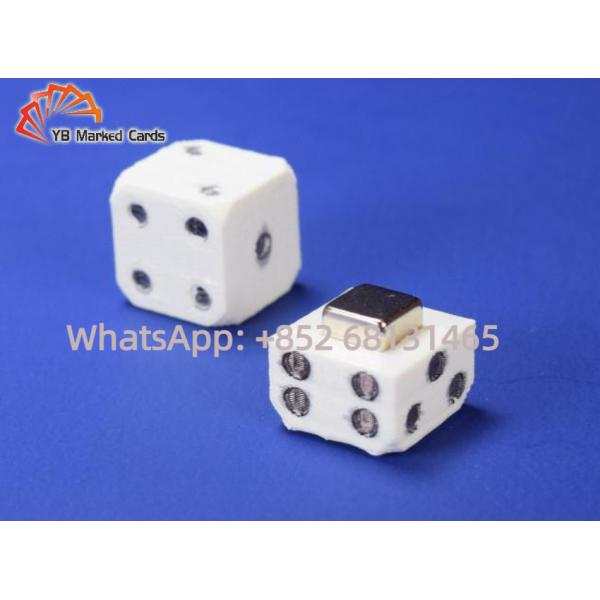 Quality Concealable Code Dice Cheating Device Casino Mini 6 Sided Dice for sale
