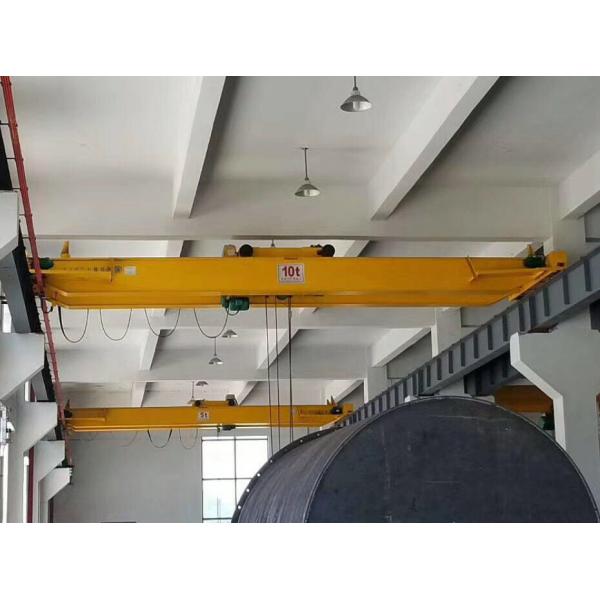 Quality Indoor 10T Double Girder Bridge Crane Electric Hoist Trolley Energy Saving for sale