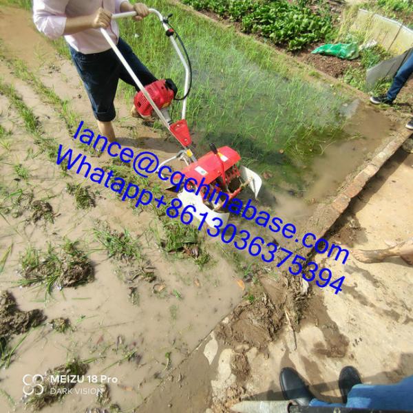 Quality 2HP Gasoline Multifunctional Pastoral Weeder 52cc Light Weight Management for sale