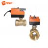 China 12v Electric Operated Ball Valve / Electric Valve Actuator Spring Return factory