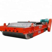 China Tin Iron Ore Separation Magnetic Conveyor Belt Separator with 1900*735*935 Dimension factory