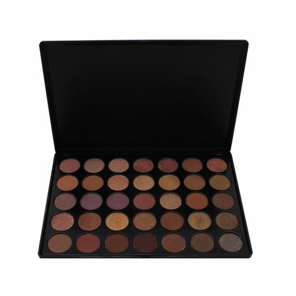 Quality Custom Eye Makeup Eyeshadow  Easy Coloring Palette Private Label for sale