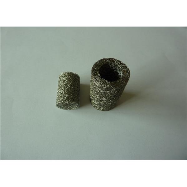 Quality OD25mm Compressed Knitted Wire Mesh Filter gas liquid 0.55mm 100mesh/inch for sale