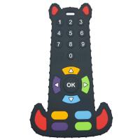 China BPA Free Silicone Baby Teether TV Remote Control Shape Food Grade Soft Teething Toy factory