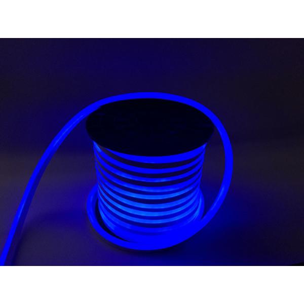 Quality Blue Flexible Led Neon Rope Light , Super Bright SMD LED Blue Neon Tube Light for sale