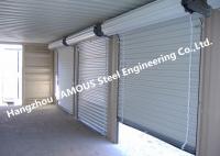 China Residential Overhead Roll Up Industrial Steel Garage Doors With Fire Resistant factory