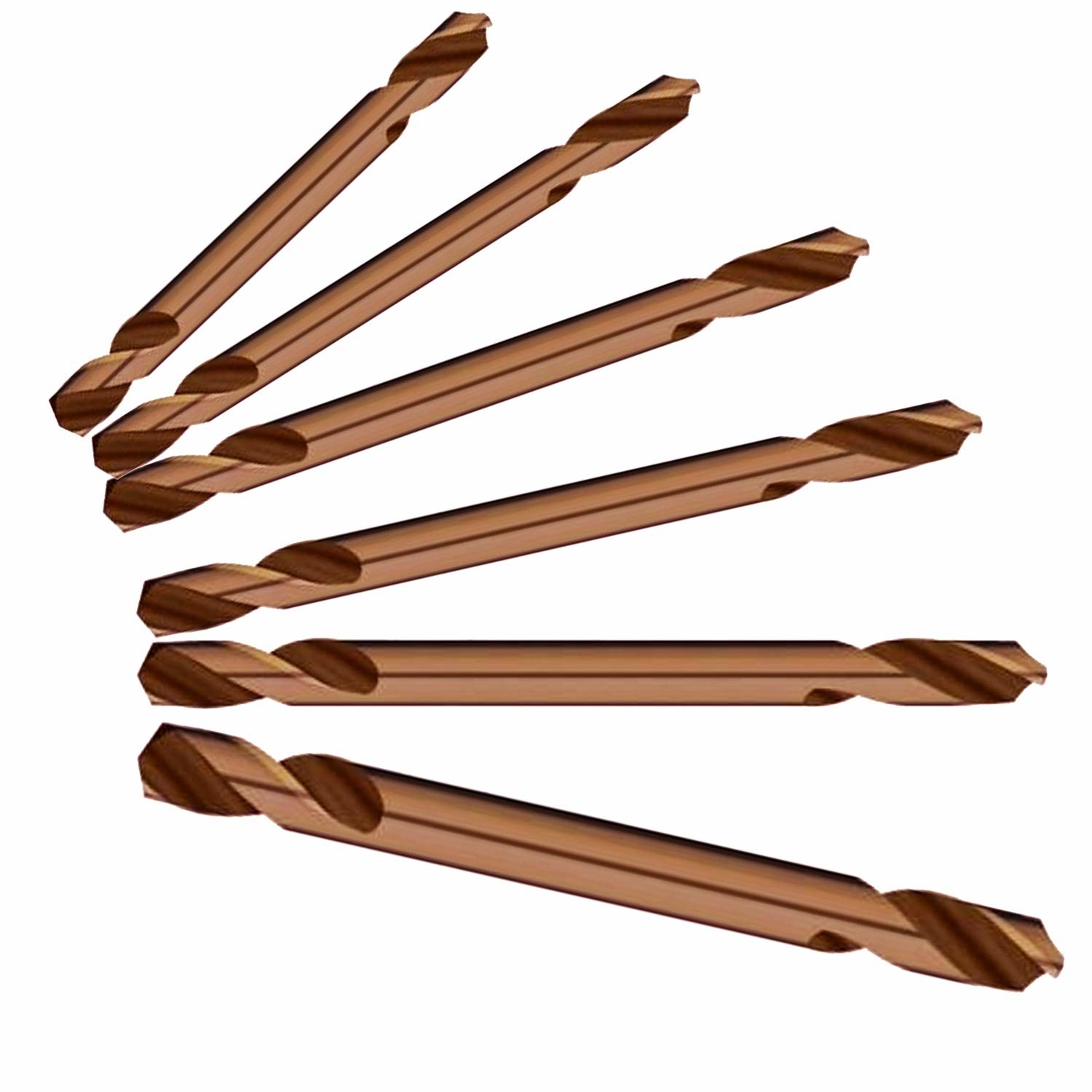 China Amber Finished Double End Drill Bits HSS M35 Co5% Tubby Body Twist Drill Bit factory