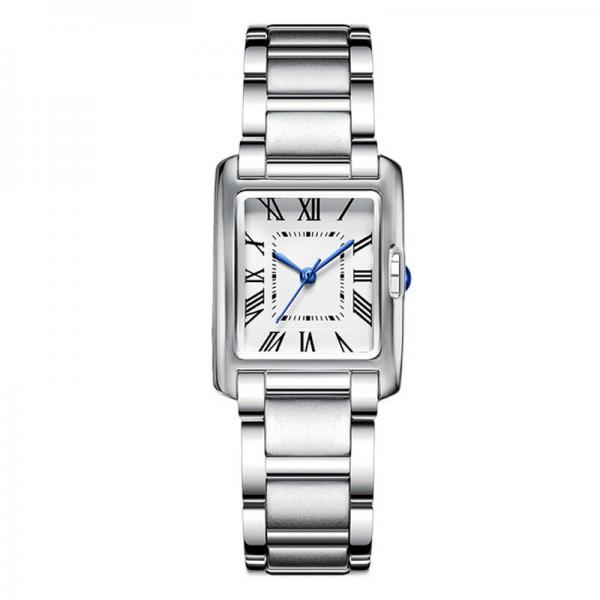 Quality Wearresistant Womens Quartz Watches , Square Quartz Watch 10mm Thickness for sale