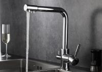 China 3 Way Drinking Water Filter Kitchen Basin Faucet Ceramic Valve Core Material ROVATE factory