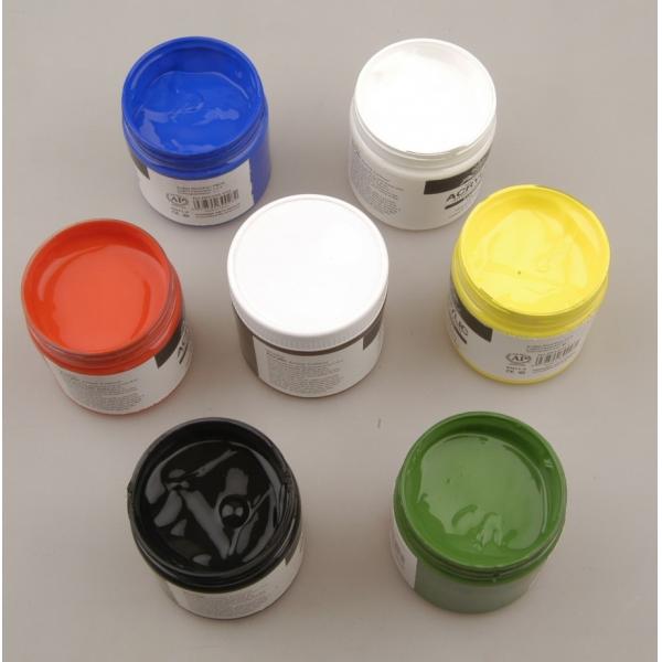 Quality 250ml Custom Logo Colourful Primary Paint Colors Wall Paint Set Inter - Mixable for sale