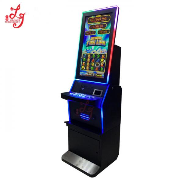 Quality Fire Link Multi Game 8 In 1 Touch Screen 32'' Curved Vertical Screen Ultimate Games Machines for sale