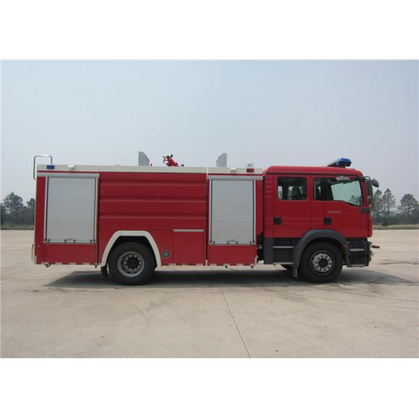 Quality Gross Vehicle Weight 15330kg Light Water Tender Fire Truck with Four-Stroke Engine for sale