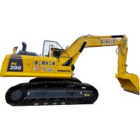 China Secondhand Used Komatsu Excavator PC200 Komatsu Excavator 20T Medium Construction Equipment for sale