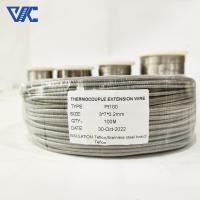 China High Temperature Type B T Type S-Type Thermocouple Extension Wire Cable Electric Wire factory