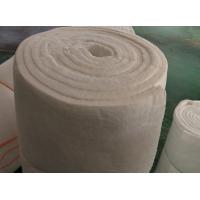 China Bio Soluble High Temperature Ceramic Fiber Blanket , White Furnace Insulation factory