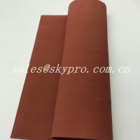 Quality Red Soft Customized Neoprene Rubber Sheet Silicone Rubber Foam Sponge for sale