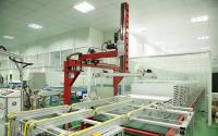 China PV Modules Curing Line Palletizing System Solar Panel Plant For Photovoltaic Sheet factory