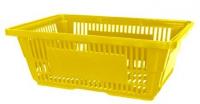 China Shopping Plastic metal Basket, Supermarket Basket, Rolling Basket, Wheel Basket factory
