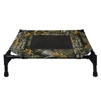China Camouflage Flower Oxford Cloth Outdoor Military Bed High Rise Dog Bed Cat Summer Elevated Rail Dog Kennel factory
