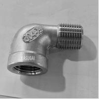 Quality Class 150 Stainless Steel Cast Fittings Threaded Street Elbow MSS SP-114 for sale